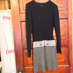 NWOT iZ Byers Knitted MIDI Sweater Dress
